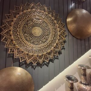 Brass mandala