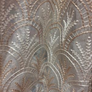 Sheer Embroidered Curtains