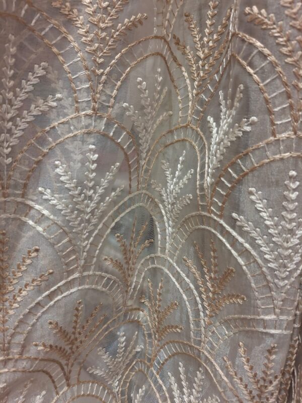 Sheer Embroidered Curtains